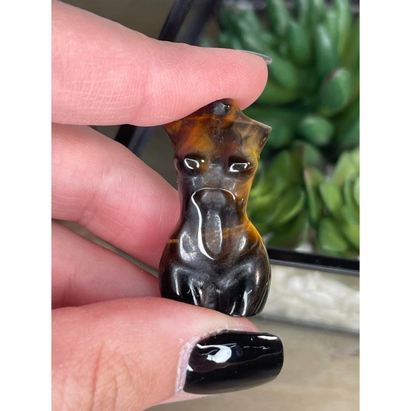 Mini Goddess body carving / sculpture crystal - Picture 6 of 10